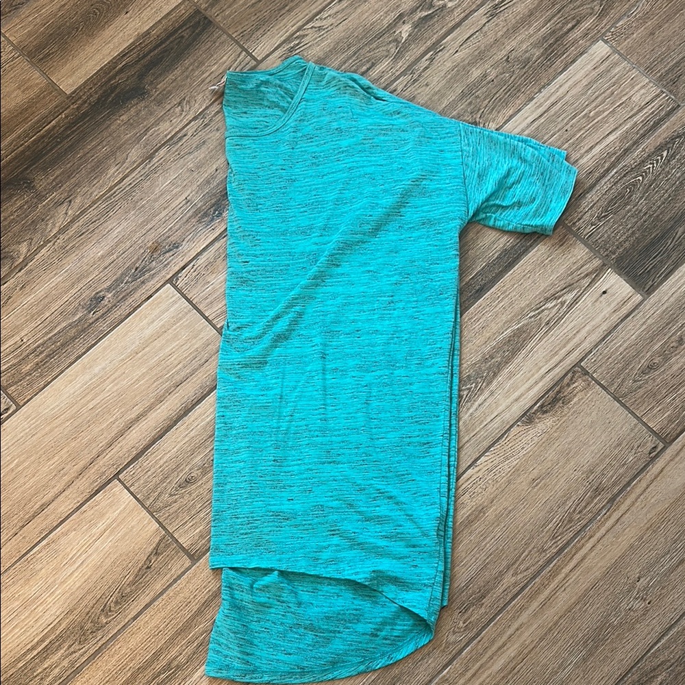 LuLaRoe Aqua Heathered Tunic